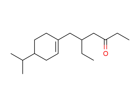 5-(4-Isopropyl-cyclohex-1-enylmethyl)-heptan-3-one