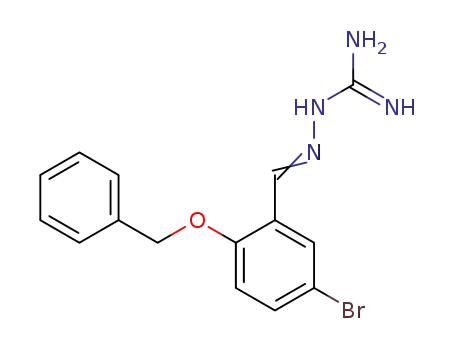 Hydrazinecarboximidamide,
2-[[5-bromo-2-(phenylmethoxy)phenyl]methylene]-