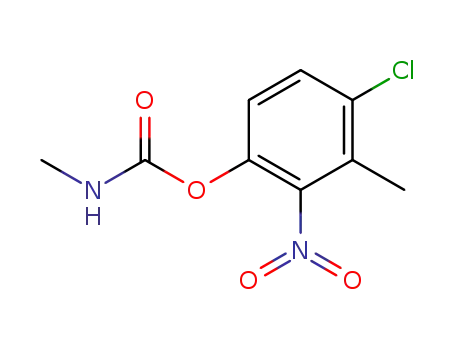 Methyl-carbamic acid 4-chloro-3-methyl-2-nitro-phenyl ester
