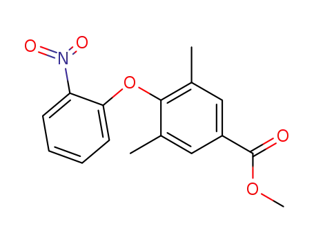 3,5-dimethyl-4-(2-nitro-phenoxy)-benzoic acid methyl ester