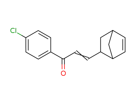 2,5-Methylen-1,2,5,6-tetrahydro-benzal-p-chloracetophenon