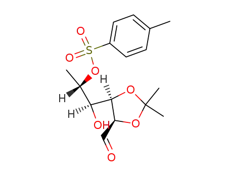 <i>O</i><sup>2</sup>,<i>O</i><sup>3</sup>-isopropylidene-<i>O</i><sup>5</sup>-(toluene-4-sulfonyl)-L-rhamnose