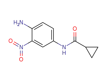 Cyclopropanecarboxylic acid (4-amino-3-nitro-phenyl)-amide