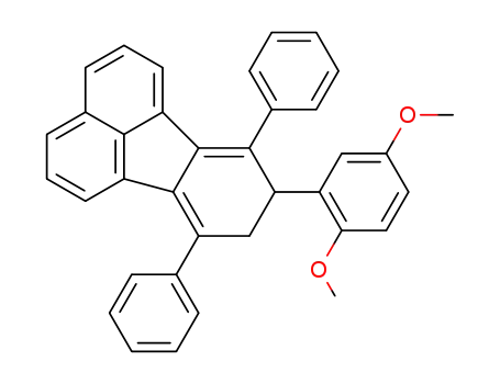 8-(2,5-dimethoxy-phenyl)-7,10-diphenyl-8,9-dihydro-fluoranthene