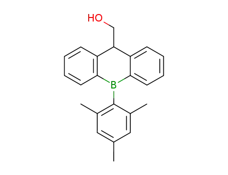 [5-(2,4,6-trimethyl-phenyl)-5,10-dihydro-dibenzo[<i>b</i>,<i>e</i>]borinin-10-yl]-methanol