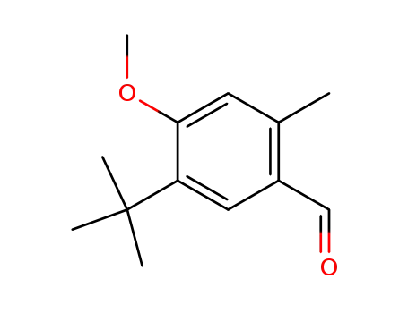 5-<i>tert</i>-butyl-4-methoxy-2-methyl-benzaldehyde