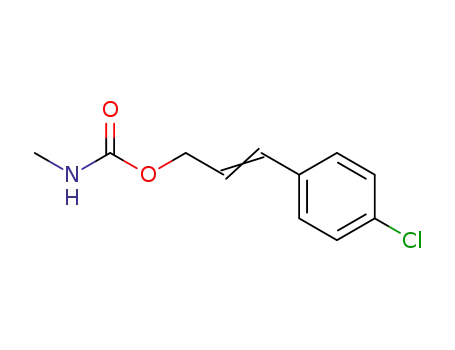 Methyl-carbamic acid (E)-3-(4-chloro-phenyl)-allyl ester