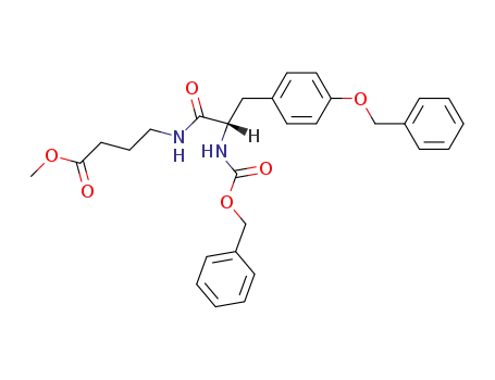 Molecular Structure of 66976-79-2 (Z-Tyr(Bzl)-γ-Abu-OMe)
