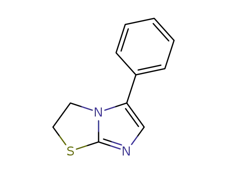 Molecular Structure of 24692-34-0 (5-phenyl-2,3-dihydro-imidazo[2,1-<i>b</i>]thiazole)