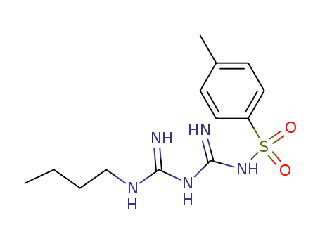 Molecular Structure of 4553-01-9 (1-p-Toluolsulfonyl-5-butyl-biguanidin)