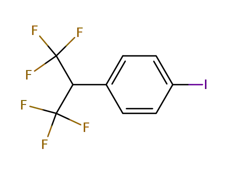 1-Iodo-4-(2,2,2-trifluoro-1-trifluoromethyl-ethyl)-benzene