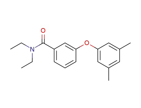 Benzamide, 3-(3,5-dimethylphenoxy)-N,N-diethyl-