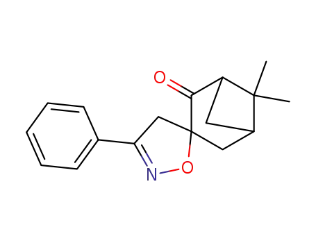 6,6-dimethyl-3'-phenyl-4'<i>H</i>-spiro[bicyclo[3.1.1.]heptane-3,5'-isoxazol]-2-one