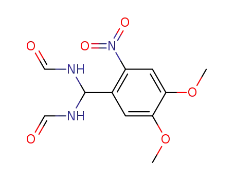 <i>N</i>,<i>N</i>'-(4,5-dimethoxy-2-nitro-benzylidene)-bis-formamide