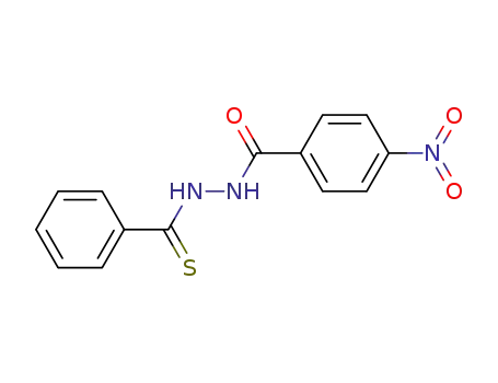 thiobenzoic acid <i>N</i>'-(4-nitro-benzoyl)-hydrazide