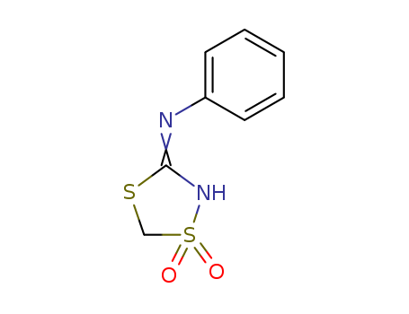 1,4,2-Dithiazol-3-amine, N-phenyl-, 1,1-dioxide