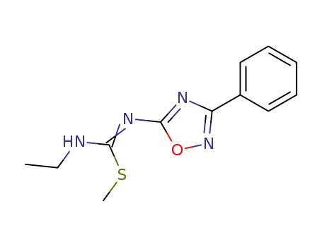 1-ethyl-2-methyl-3-(3-phenyl-[1,2,4]oxadiazol-5-yl)-isothiourea