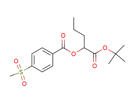 4-Methanesulfonyl-benzoic acid 1-tert-butoxycarbonyl-butyl ester
