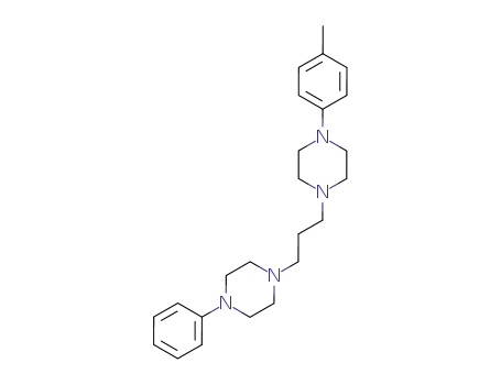 Molecular Structure of 119696-37-6 (1-(4-phenyl-piperazino)-3-(4-<i>p</i>-tolyl-piperazino)-propane)