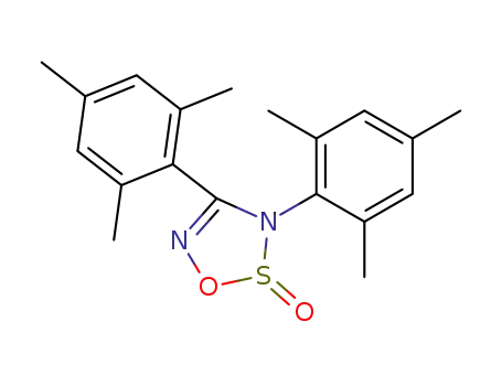 3H-1,2,3,5-Oxathiadiazole, 3,4-bis(2,4,6-trimethylphenyl)-, 2-oxide