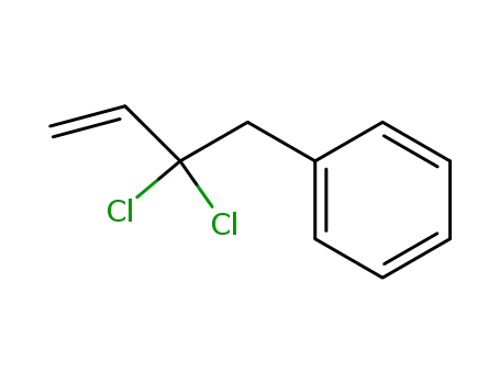 Molecular Structure of 64362-14-7 (Benzene, (2,2-dichloro-3-butenyl)-)
