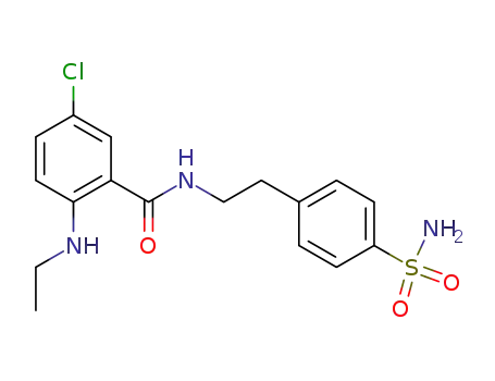 5-Chloro-2-ethylamino-N-[2-(4-sulfamoyl-phenyl)-ethyl]-benzamide