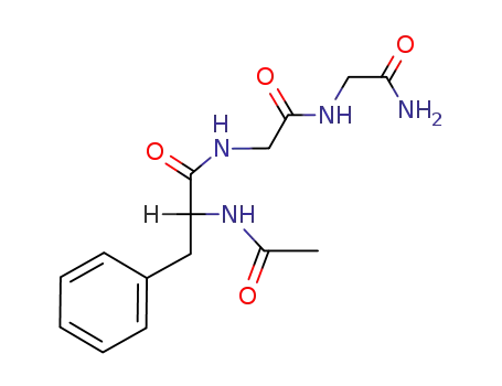 Glycinamide, N-acetyl-L-phenylalanylglycyl-