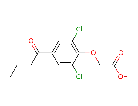 2,6-Dichlor-4-butyryl-phenoxyessigsaeure