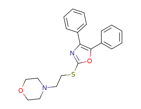 4-[2-(4,5-diphenyl-oxazol-2-ylsulfanyl)-ethyl]-morpholine