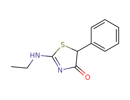 2-ethylamino-5-phenyl-thiazol-4-one