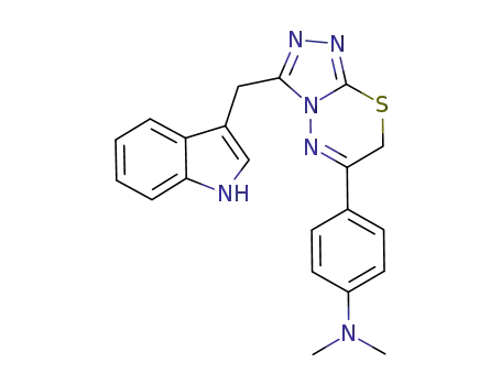 C<sub>21</sub>H<sub>20</sub>N<sub>6</sub>S