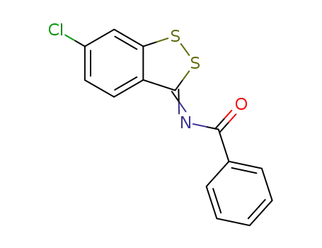 N-[6-Chloro-benzo[1,2]dithiol-(3Z)-ylidene]-benzamide
