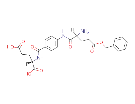 N-<4-(O<sup>5</sup>-Benzyl-L-glutamylamino)-benzoyl>-L-glutaminsaeure