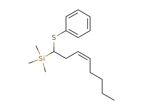 Z-<1-(phenylthio)hept-3-enyl>trimethylsilane