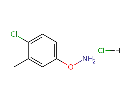 Hydroxylamine, O-(4-chloro-3-methylphenyl)-, hydrochloride