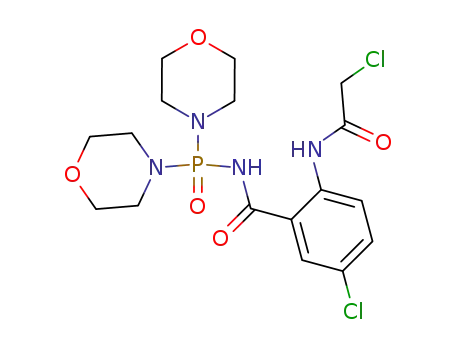 5-chloro-2-(2-chloro-acetylamino)-<i>N</i>-(di-morpholin-4-yl-phosphinoyl)-benzamide
