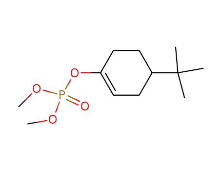 Phosphoric acid, 4-(1,1-dimethylethyl)-1-cyclohexen-1-yl dimethyl ester