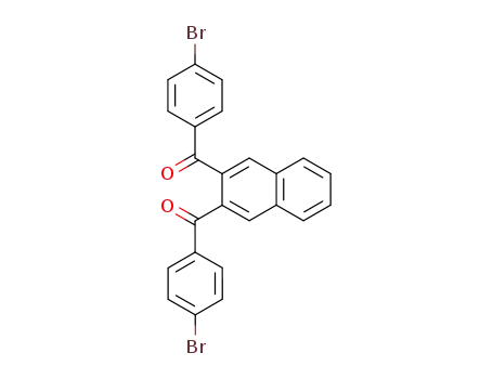 2,3-Di-p-brom-benzoyl-naphthalin