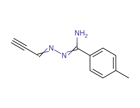 2-<p-Tolyl>-1.3.4-triaza-2.4-heptadien-6-in