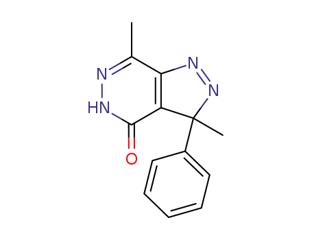 3,7-dimethyl-3-phenyl-3H-pyrazolo<3.4-d>pyridazin-4(5H)-one