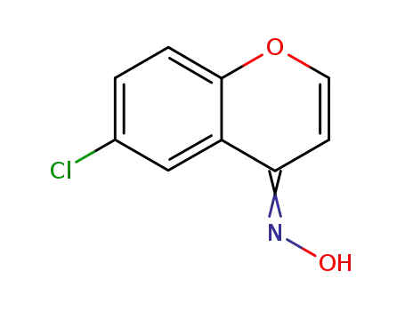 6-Chloro-chromen-4-one oxime