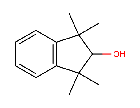 Molecular Structure of 5557-90-4 (1H-Inden-2-ol, 2,3-dihydro-1,1,3,3-tetramethyl-)
