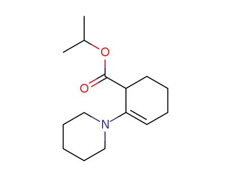 isopropyl 2-(1-piperidinyl) 2-cyclohexenecarboxylate