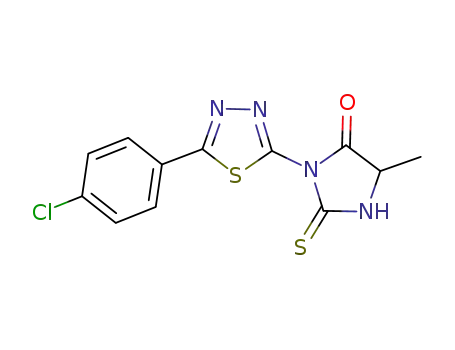 C<sub>12</sub>H<sub>9</sub>ClN<sub>4</sub>OS<sub>2</sub>