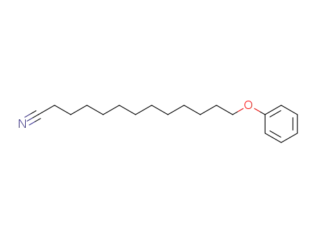 Molecular Structure of 62587-34-2 (Tridecanenitrile, 13-phenoxy-)