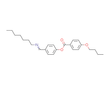 4-Butoxy-benzoic acid 4-[(E)-heptyliminomethyl]-phenyl ester