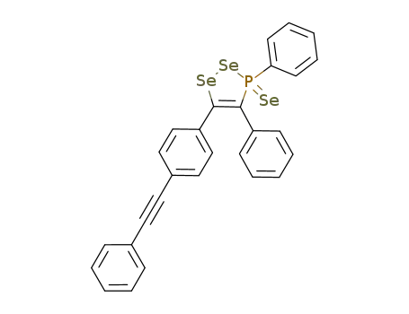 3,4-diphenyl-5-[4-(phenylethynyl)phenyl]-3H-1,2,3-diselenaphosphole 3-selenide