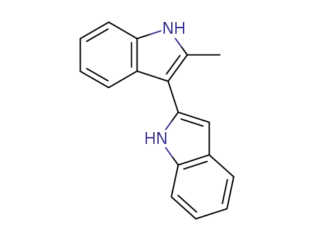 Molecular Structure of 88919-84-0 (2'-methyl-1H,1'H-2,3'-biindole)