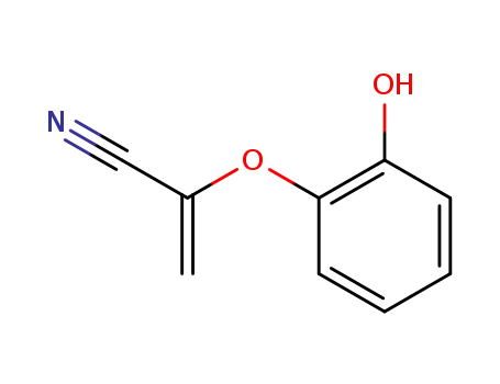 2-Propenenitrile, 2-(2-hydroxyphenoxy)-