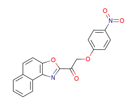 Ethanone, 1-naphth[1,2-d]oxazol-2-yl-2-(4-nitrophenoxy)-